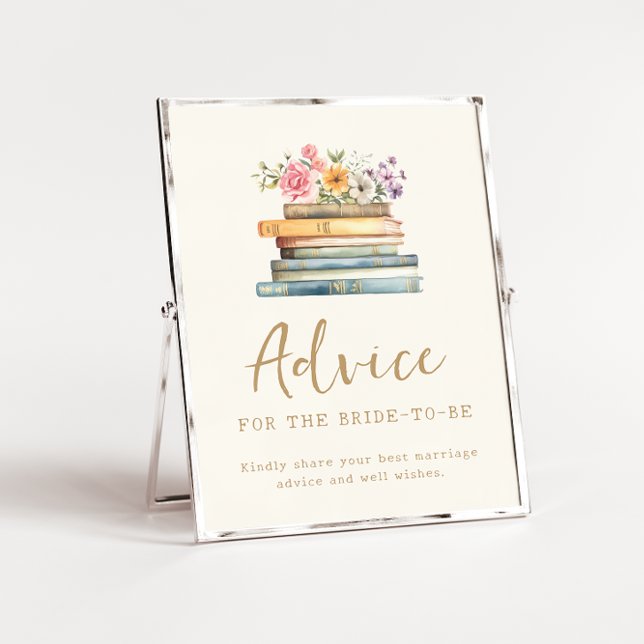 Um Novo Capítulo Livros De Flor Selvagem - Poster (A New Chapter Wildflower Books Advice Poster
)