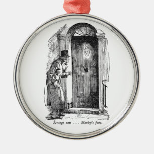 Um ornamento da canção de natal do Natal - a cara