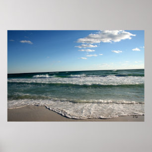 Um outro dia no poster da praia, S Cyr