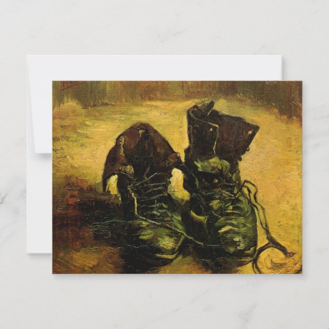 Um par de Calçados de Vincent van Gogh (Frente)