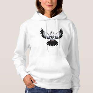 um pássaro com asas espalhadas, T-Shirt