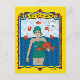 Um Peixe Fora d'Água_B_ Cartão Postal