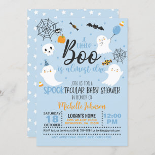 Um Pequeno Boo é quase um convite devido - Azul