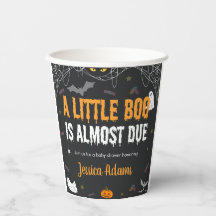 Um Pequeno Boo Está Quase Para O Chá de fraldas De