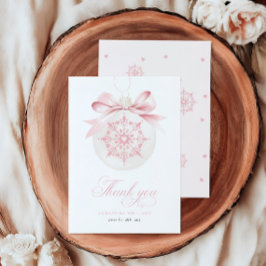 Um Pequeno Cartões de agradecimentos De Chá de fra