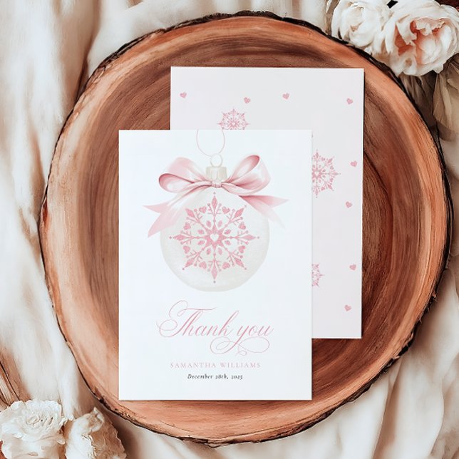 Um Pequeno Cartões de agradecimentos De Chá de fra (Criador carregado)