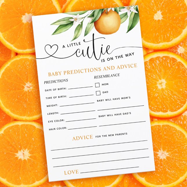 Um pequeno conselho sobre previsões de Chás de fra (Criador carregado)