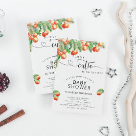 Um pequeno convite para chá de fraldas