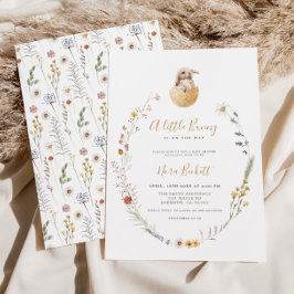 Um pequeno convite para Chás de fraldas de Páscoa