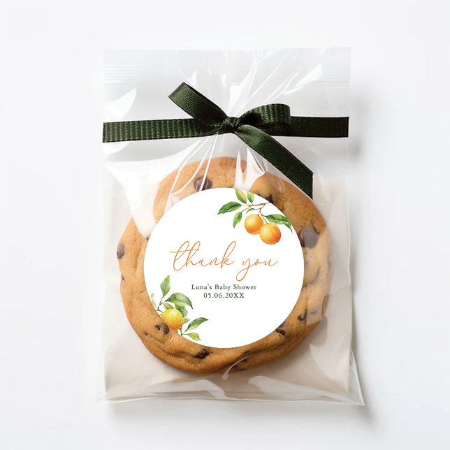 Um Pequeno Doce a Caminho Adesivo para Lembrancinh (Criador carregado)