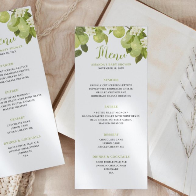 Um Pequeno Menu Pear Doce (Criador carregado)