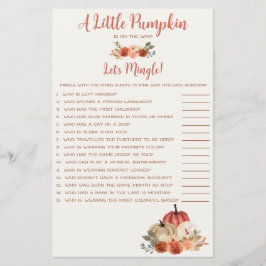 Um Pequeno Pumpkin está no Jogo de Mingle de Vamos