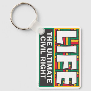 Um porta-chaves para promover suas crenças pró-vid