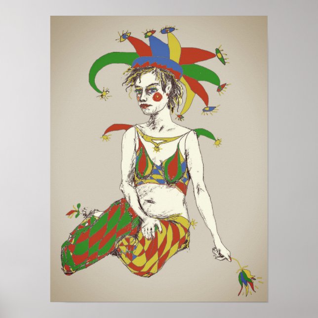 Um Poster de Jester (Frente)