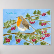 Um Poster de pano de espuma