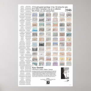 Um poster de pintura de sonho e poemas de sonho. 2