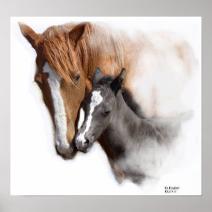 Um poster do amor de mães