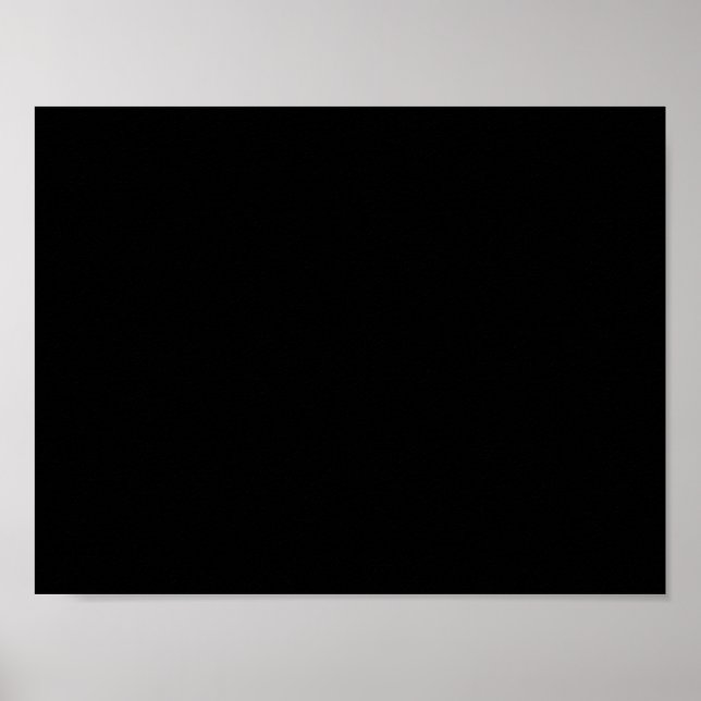 Um poster preto (Frente)