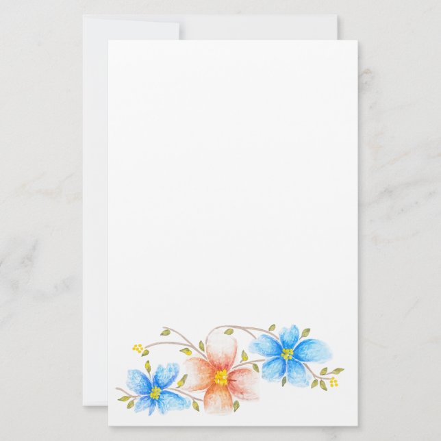 Um pouco de papelaria de primavera (Frente)