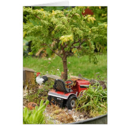 Um pouco país, cartão vazio