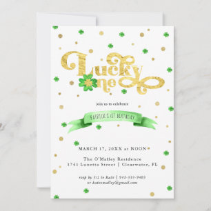 Um primeiro aniversario do dia de St Patrick