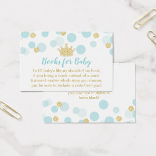 Um príncipe pequeno chá de fraldas traz um pedid