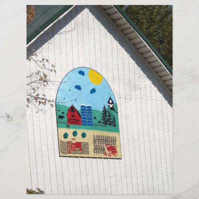 Um Quilt Barn Divertido (Frente)