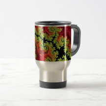 Um rio corre através de sua Caneca de viagem