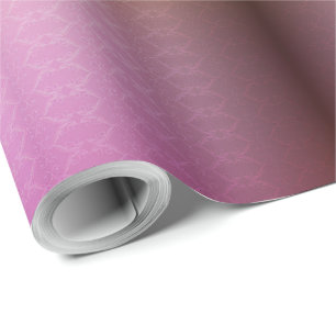 Um rolo de papel de embrulho gradiente colorido