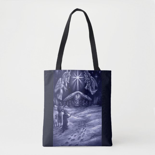 Um salvador é Nascer! Tote Bag (Frente)