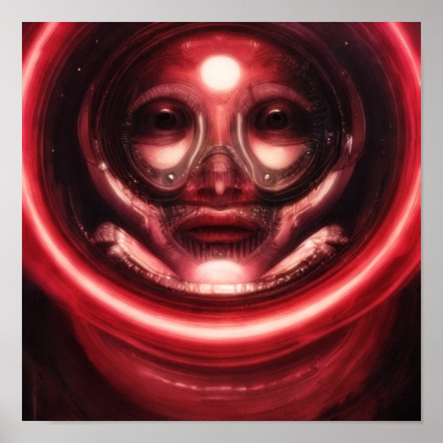 Um sorriso inquietante 4b - A.I. Poster (Frente)