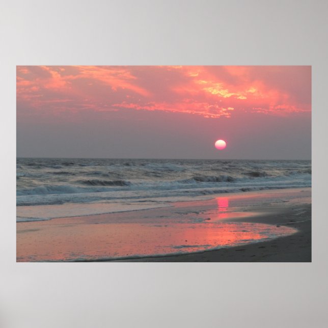 Um Sunset Perfeito - Ilha Oak, Poster NC (Frente)