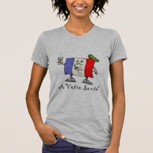 Um t-shirt básico das senhoras de Votre Sante