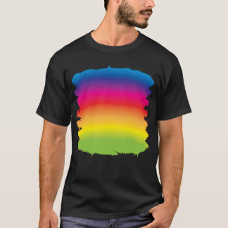 Um t-shirt do arco-íris