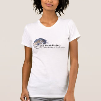 Um t-shirt do projeto da juventude do mundo