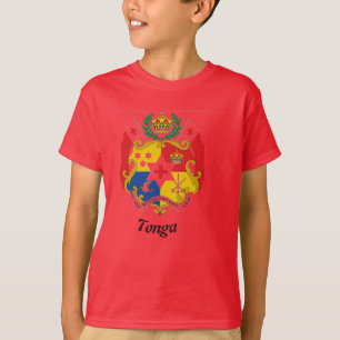 Um t-shirt do verão para um menino Tonga ou seu