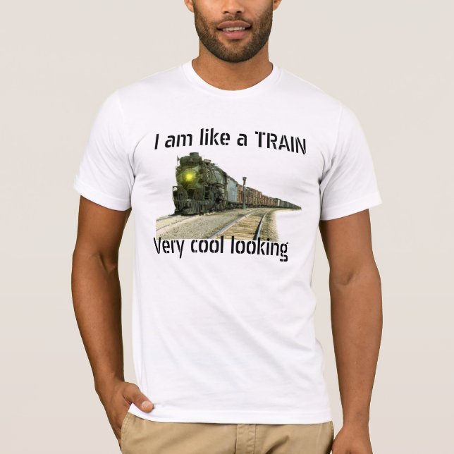 Um t-shirt muito puro do trem (Frente)