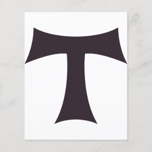 Um tau cruz Santo Anthony