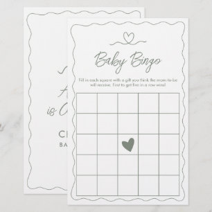 Um Tini One Está a Caminho Jogo de Bingo para Chá 
