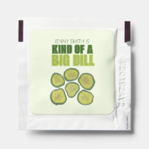 Um tipo de "Big Dill Deal Green Pickle Congrats"