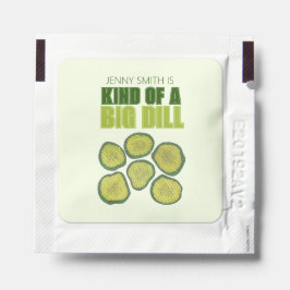 Um tipo de "Big Dill Deal Green Pickle Congrats"
