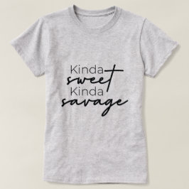 Um tipo doce de T-Shirt da Ladie.