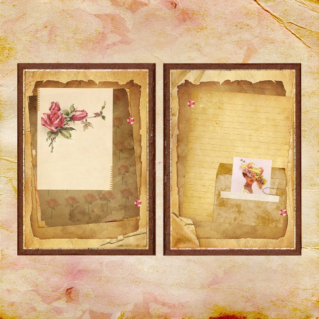 Um toque nas páginas de Diário cor-de-rosa (Criador carregado)