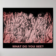 Um treinador artístico e cerebral com poster de do