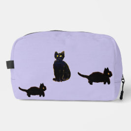 Um trio de Gatos Pretos