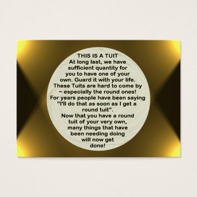 Um tubo redondo ~ ATC (Frente)