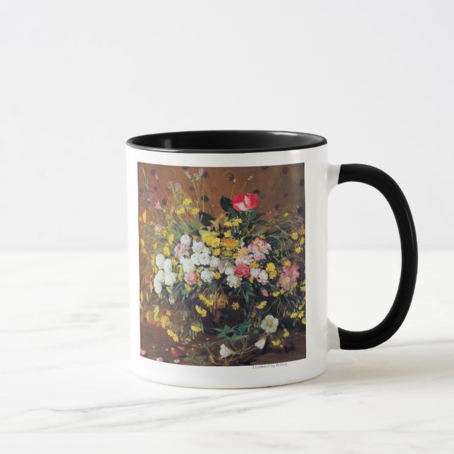 Um vaso da caneca das flores (Direita)
