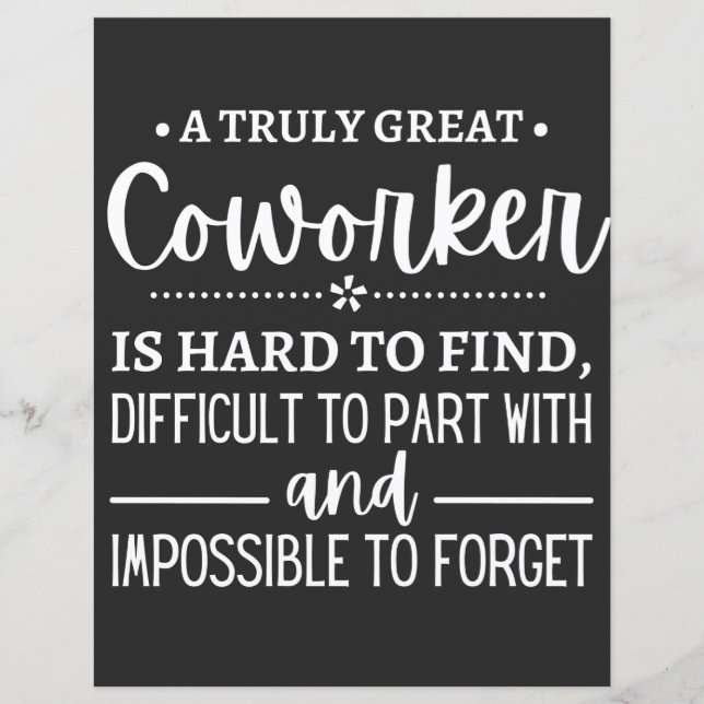 Um verdadeiro colaborador Excelente (Frente)