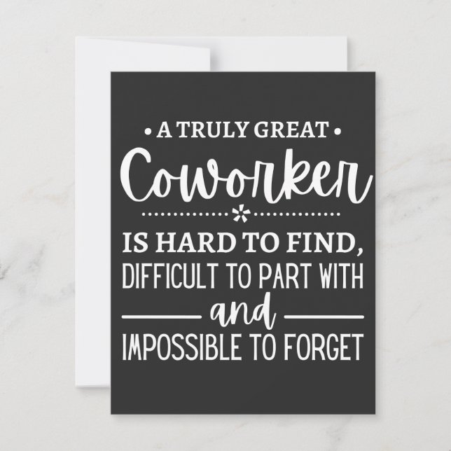 Um verdadeiro colaborador Excelente (Frente)