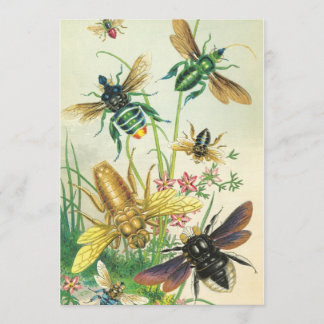 Um zumbido do Convite de festas das abelhas